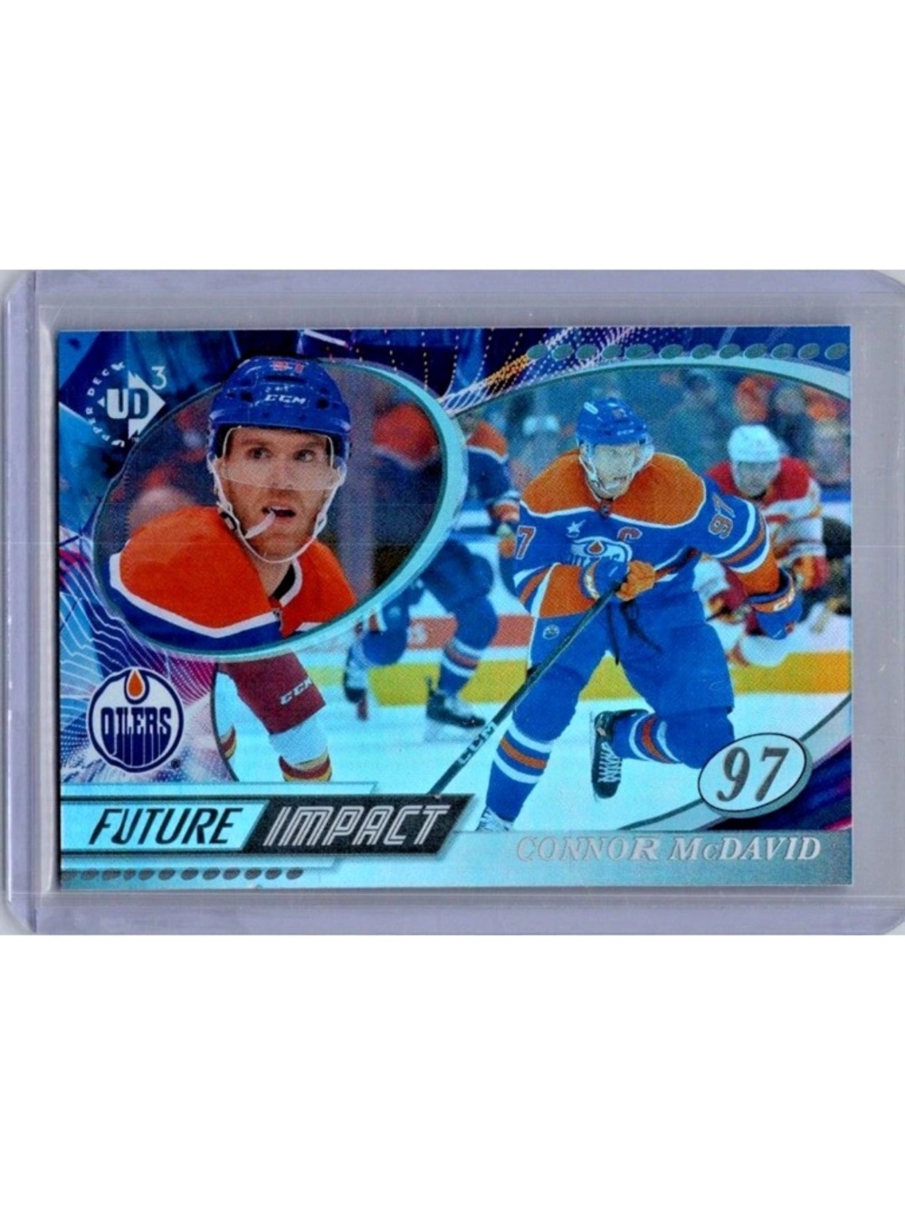 Connor Mcdavid 2024/25 Upper Deck Edmonton Oilers Hockey Card